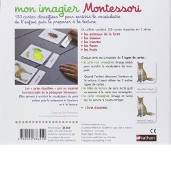 Livre Mon imagier Montessori - Nathan Jeunesse