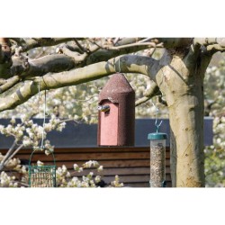 Nichoir 32 mm en béton de bois - Toit conique - Schwegler (2M FG - 111/5) Nichoir 32 mm en béton de bois - Toit conique - Schwegler (2M FG - 111/5)