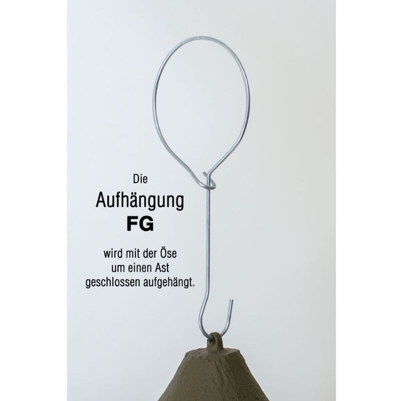 Nichoir 32 mm en béton de bois - Toit conique - Schwegler (2M FG - 111/5) Nichoir 32 mm en béton de bois - Toit conique - Schwegler (2M FG - 111/5)