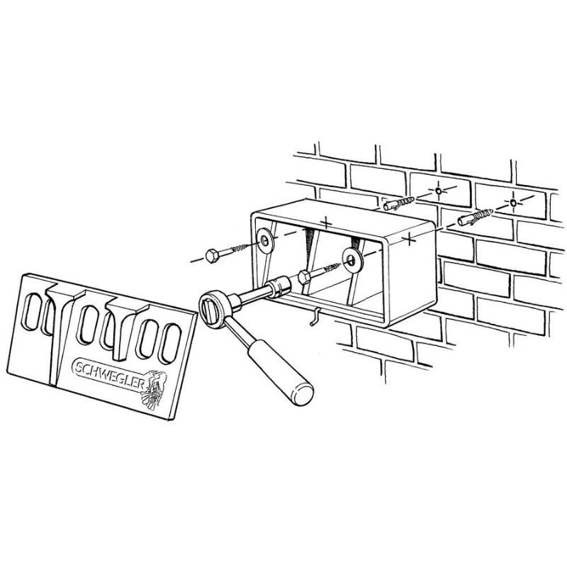 Nichoir pour moineaux - Schwegler (1SP - 590/8) Nichoir pour moineaux - Schwegler (1SP - 590/8)