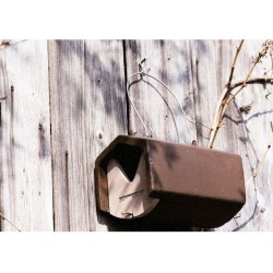 Nichoir semi-ouvert pour Rouge-gorge, Rouge-queue, ... - Schwegler (2HW - 157/3)