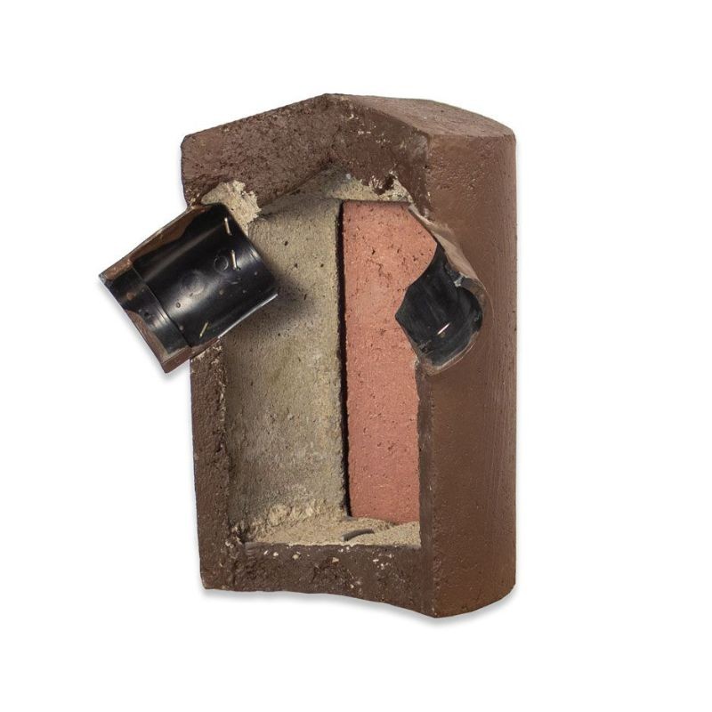 Nichoir pour grimpereaux en béton de bois avec face amovible - Schwegler (2B - 141/2)