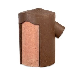 Nichoir pour grimpereaux en béton de bois avec face amovible - Schwegler (2B - 141/2)