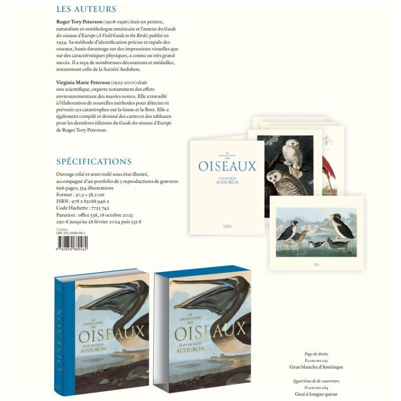 Le grand livre des Oiseaux d'Audubon Le grand livre des Oiseaux d'Audubon
