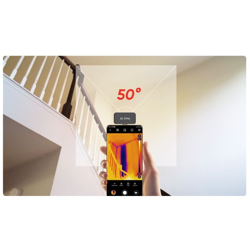 Hikmicro Mini2-V2 - caméra thermique - pour iOS et Android