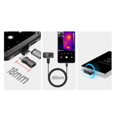 Hikmicro Mini2-V2 - caméra thermique - pour iOS et Android