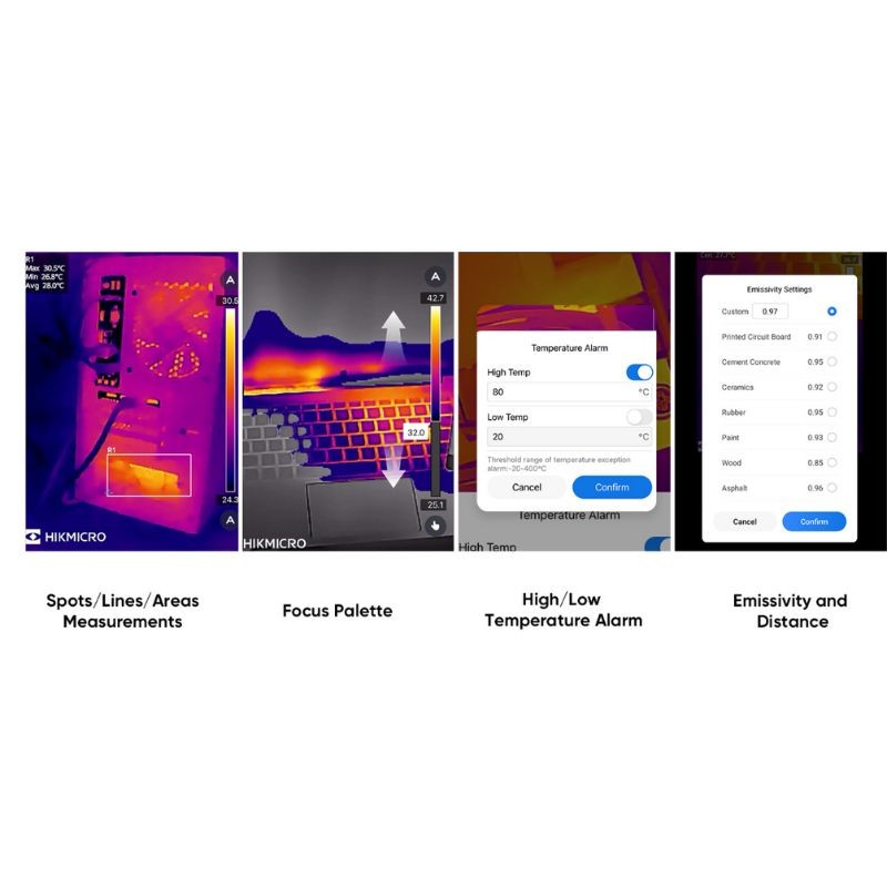 Hikmicro Mini2-V2 - caméra thermique - pour iOS et Android