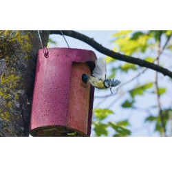 Nichoir 32 mm en béton de bois - Toit plat - Schwegler (1B - 102/3) Nichoir 32 mm en béton de bois - Toit plat - Schwegler (1B - 102/3)