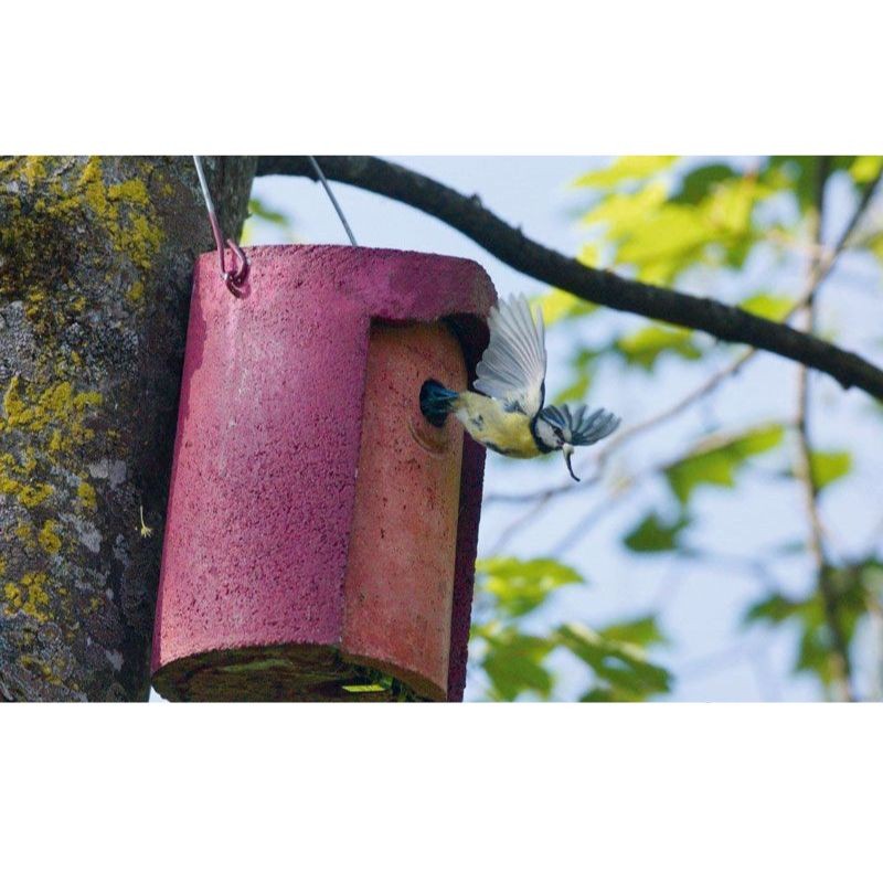 Nichoir 32 mm en béton de bois - Toit plat - Schwegler (1B - 102/3) Nichoir 32 mm en béton de bois - Toit plat - Schwegler (1B - 102/3)