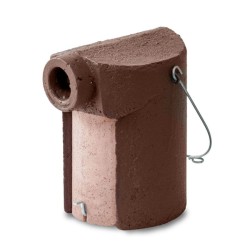 Nichoir pour mésanges avec protection contre prédateurs 34mm - Béton de bois - Schwegler (3SV - 122/1)