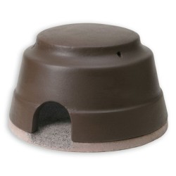 Abri pour hérissons avec sol isolant en béton de bois - Schwegler (390/4)