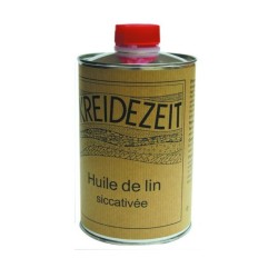 Huile de lin siccativée sans plomb