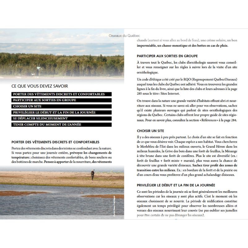 Les oiseaux du Québec - Guide d'initiation - Identification par la couleur