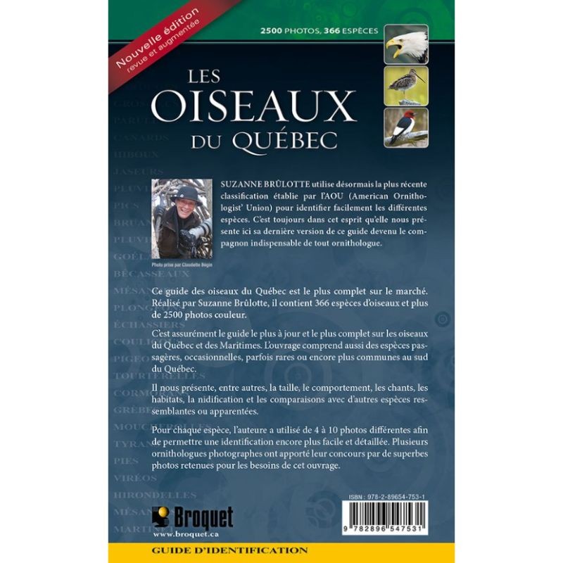 Les oiseaux du Québec - Guide d'identification