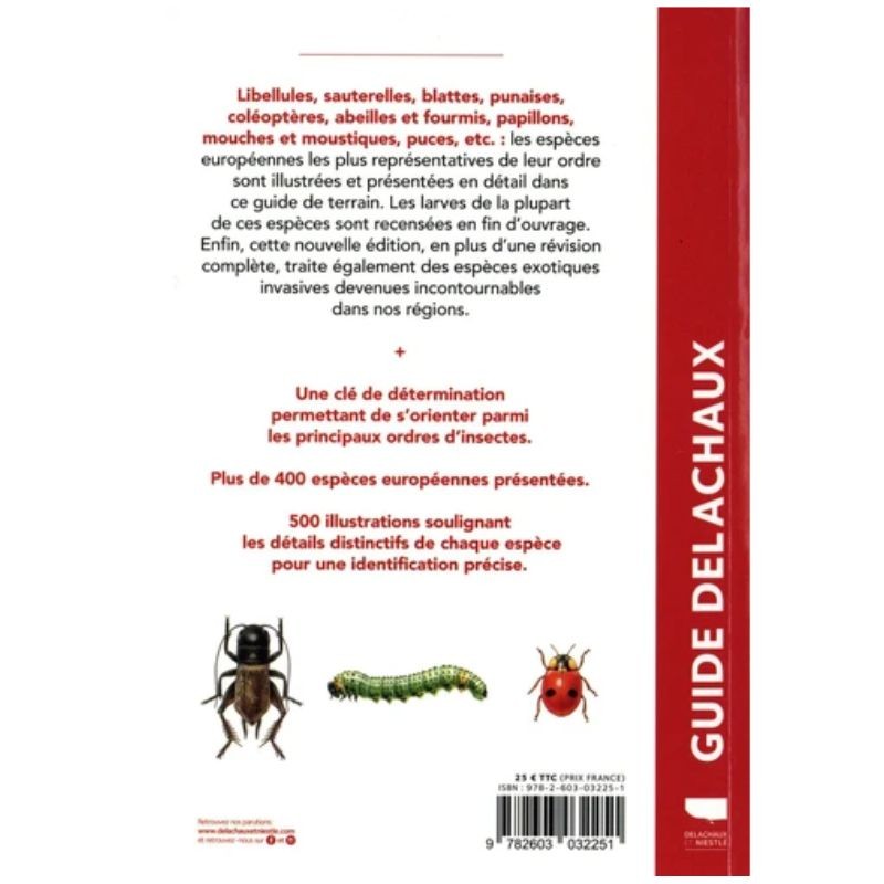 Insectes de France et d'Europe - Edition 2025