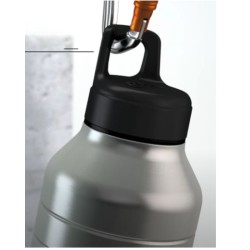 Gourde isotherme Esbit "Majoris" - 1L - Aubergine/Argent/Vert pomme/Bleu polair