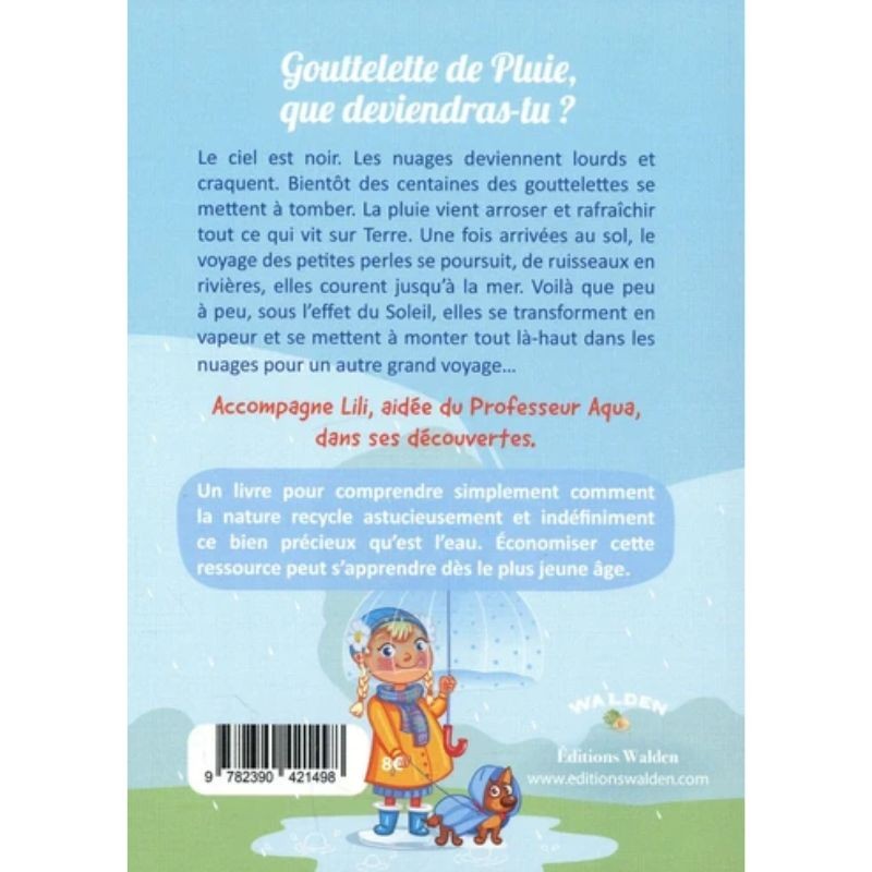 Gouttelette de pluie, que deviendras-tu ? - Les petits explorateurs Gouttelette de pluie, que deviendras-tu ? - Les petits explorateurs