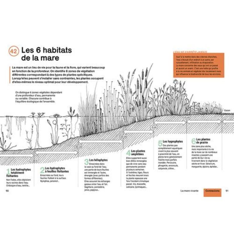 Créer et aménager une mare - Techniques et pratiques - Palettes et solutions végétales - Esthétique et vivante Créer et aménager une mare - Techniques et pratiques - Palettes et solutions végétales - Esthétique et vivante