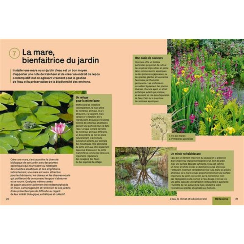 Créer et aménager une mare - Techniques et pratiques - Palettes et solutions végétales - Esthétique et vivante Créer et aménager une mare - Techniques et pratiques - Palettes et solutions végétales - Esthétique et vivante