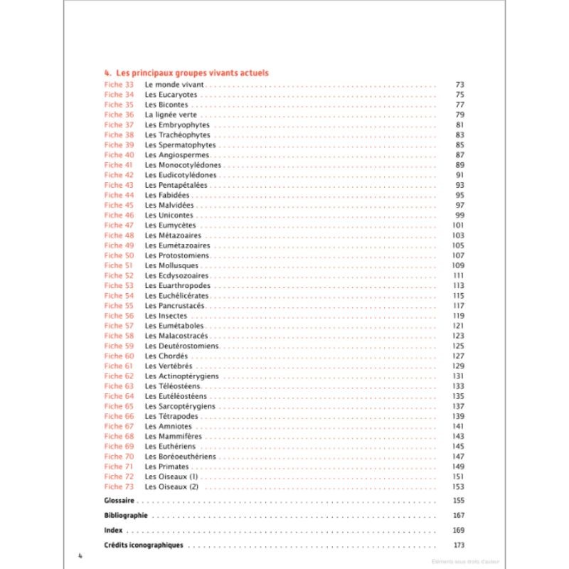 Atlas du vivant - Caractéristiques, évolution, classification - 2ème édition