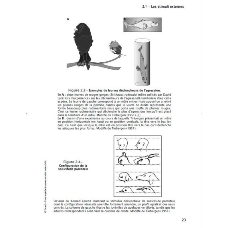 Le comportement animal - Cours, méthodes et questions de révision - 3ème édition Le comportement animal - Cours, méthodes et questions de révision - 3ème édition