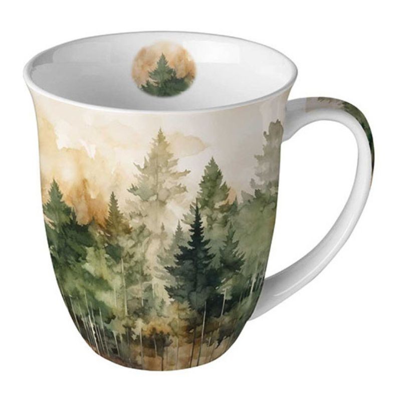 Mug "Arbres à feuilles persistantes"