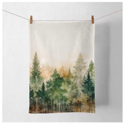 Essuie "Arbres à feuilles persistantes"