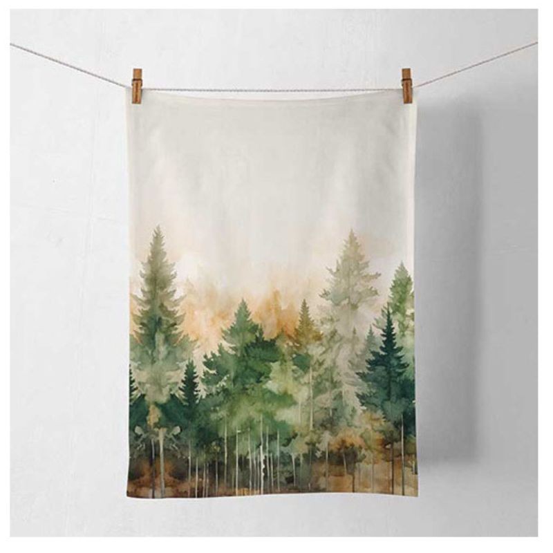 Essuie "Arbres à feuilles persistantes"