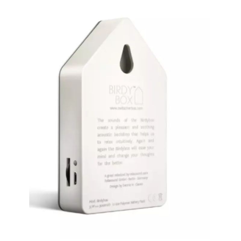 Boîte à sons "Birdybox" - Acier inoxydable