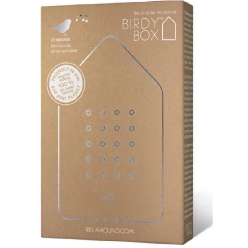 Boîte à sons "Birdybox" - Acier inoxydable