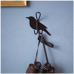 Patère en Métal Merle Noir Patère en Métal Merle Noir