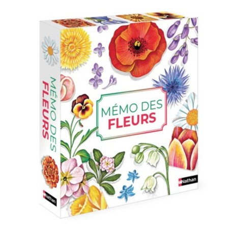 Mémo des fleurs - Jeu de mémoire