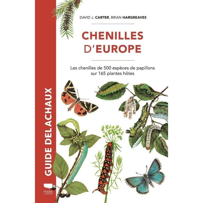 Chenilles d'Europe - Les chenilles de 500 espèces de papillons sur 165 plantes hôtes