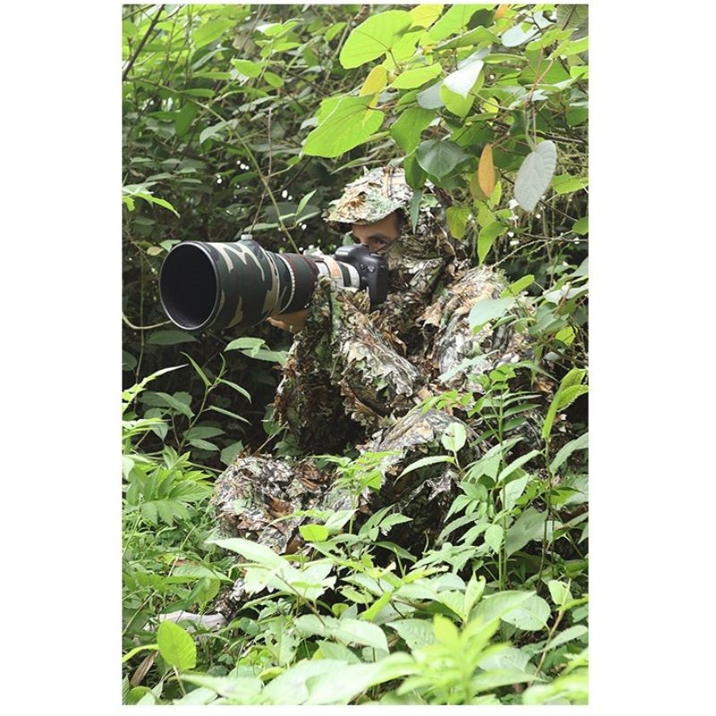 Tenue de camouflage 3D - 2 pièces - XL/XXL