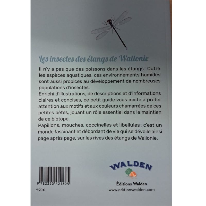 Les insectes des étangs de Wallonie