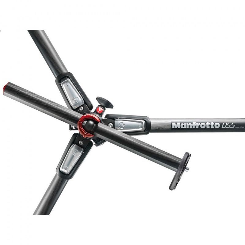 Trépied fibre de carbone 3 sections 055 - Manfrotto MT055CXPRO3