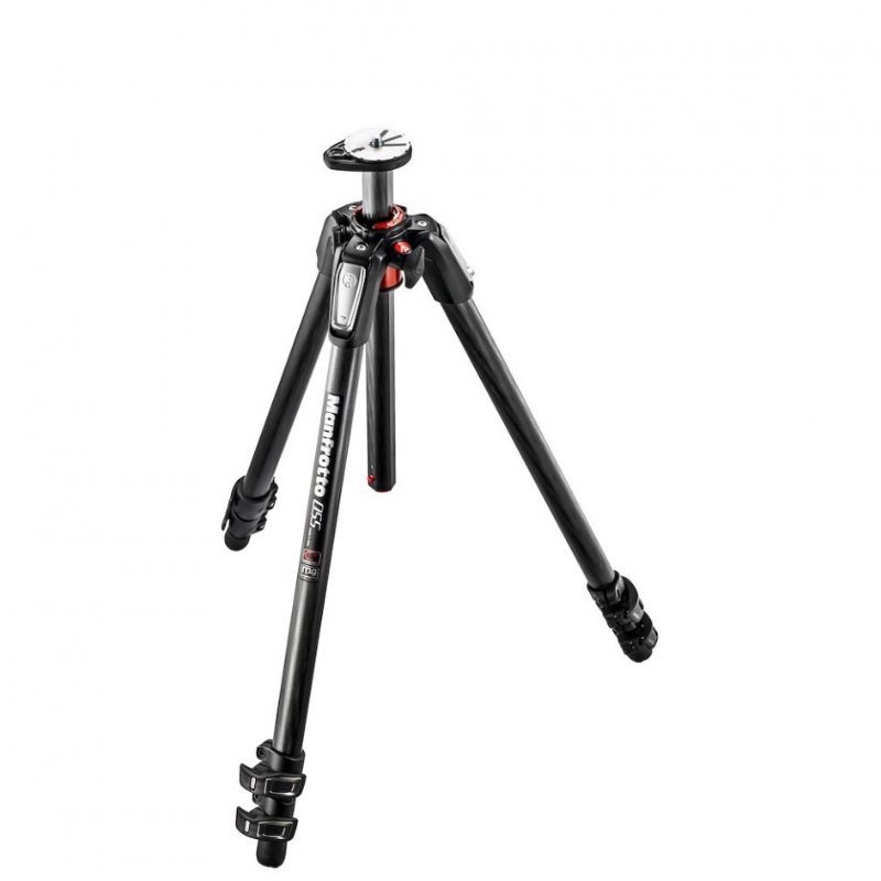 Trépied fibre de carbone 3 sections 055 - Manfrotto MT055CXPRO3