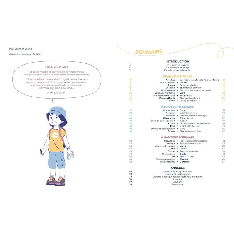 Destination montagne - Mon cahier de jeux des écosystèmes Destination montagne - Mon cahier de jeux des écosystèmes