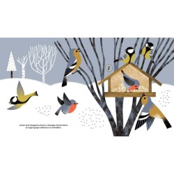 Une promenade en hiver - Ecoute les animaux - Livre sonore