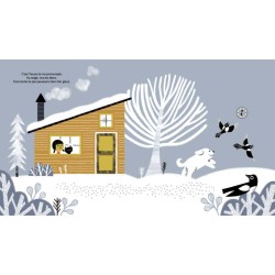 Une promenade en hiver - Ecoute les animaux - Livre sonore