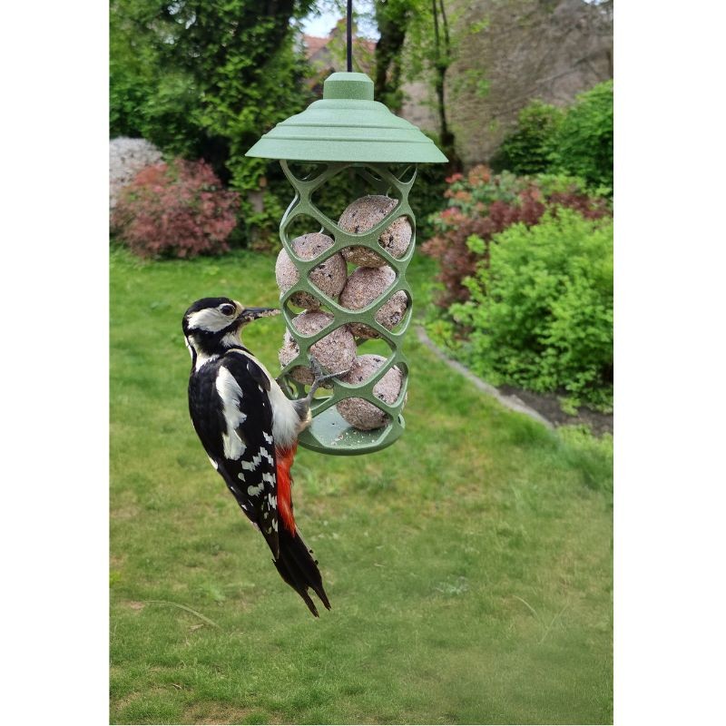 Mangeoire "La Pause Gourmande" - Pour cylindres ou boules de graisse Mangeoire "La Pause Gourmande" - Pour cylindres ou boules de graisse