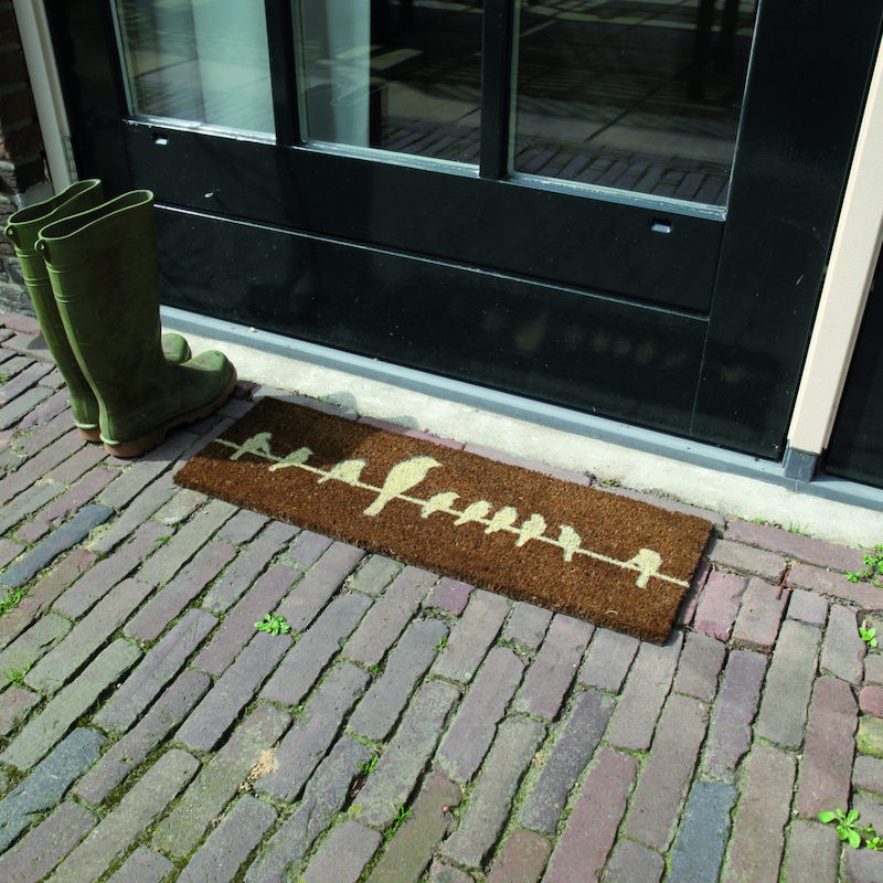 Tapis oiseaux sur câble