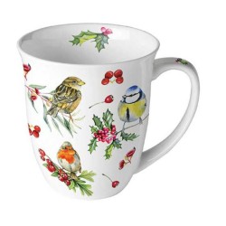 Mug "Oiseaux en hiver"