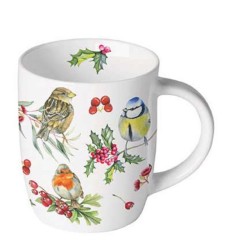 Mug "Oiseaux en hiver" - Petit
