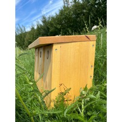 Nichoir à moineaux LRBPO - Triple - Bois