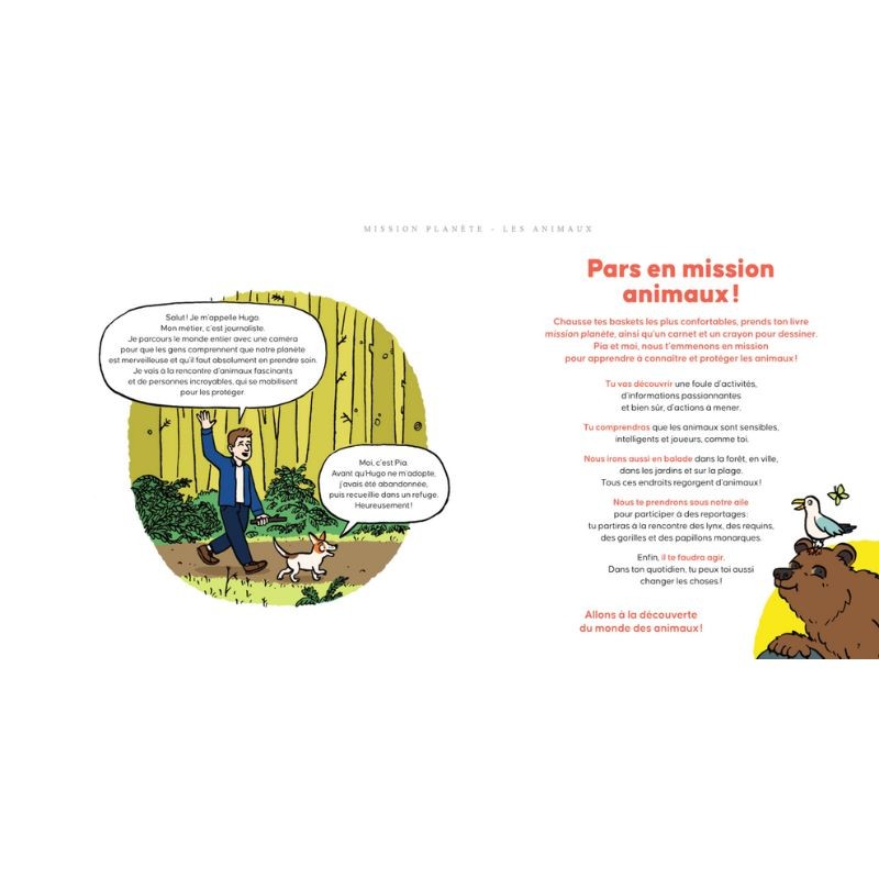 Mission Planète - Tome 1 - Les animaux