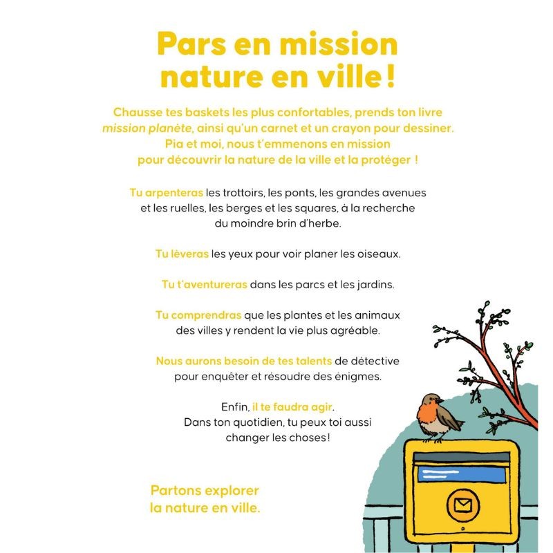 Mission Planète - Tome 5 - La nature en ville Mission Planète - Tome 5 - La nature en ville