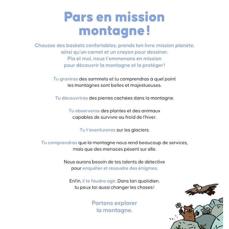 Mission Planète - Tome 6 - Les montagnes Mission Planète - Tome 6 - Les montagnes