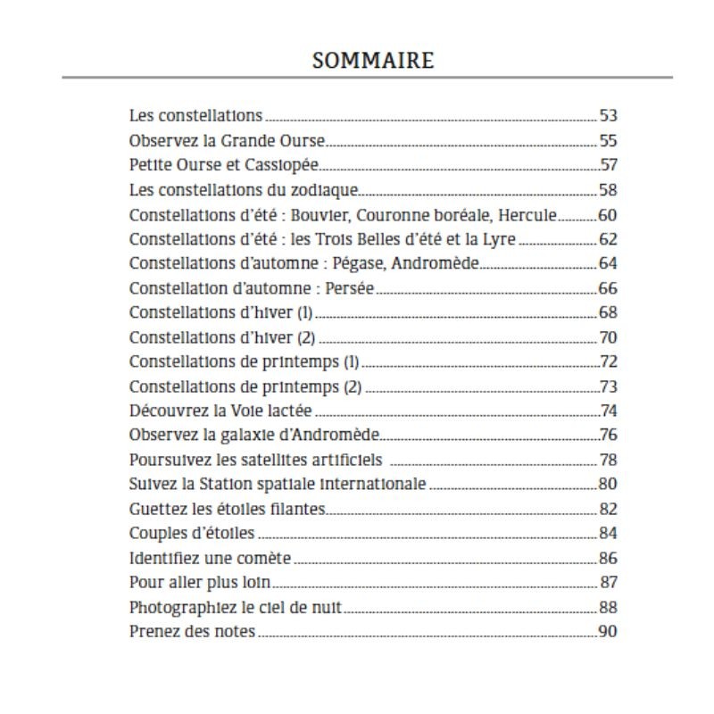 Observer le ciel - À l' oeil nu et aux jumelles