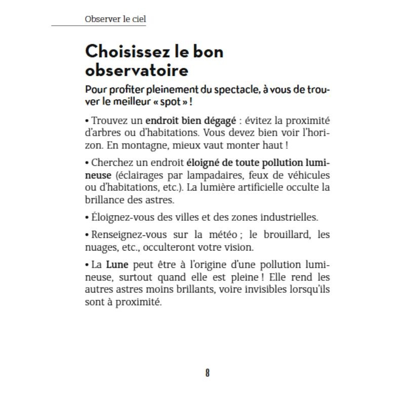 Observer le ciel - À l' oeil nu et aux jumelles